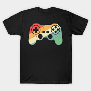 Gamer Vintage Retro Video Game Controller Gaming T-Shirt